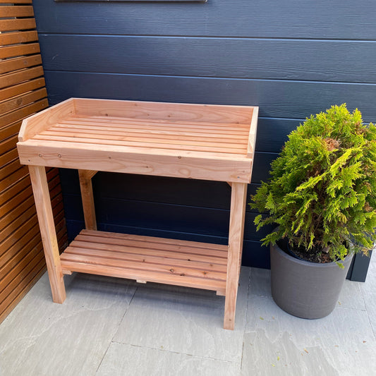 Larch Potting Bench