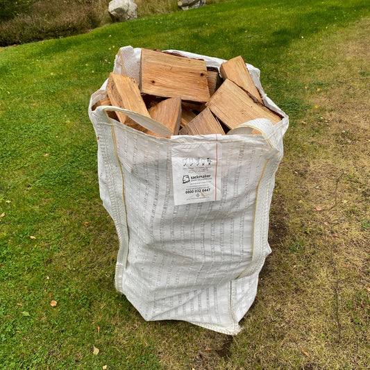 Semi Seasoned Softwood logs- Barrow Bag